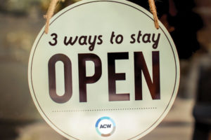 3 Ways to Stay Open