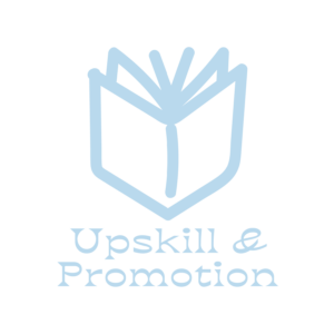 EC Upskill Light Blue Upskill & Promotion